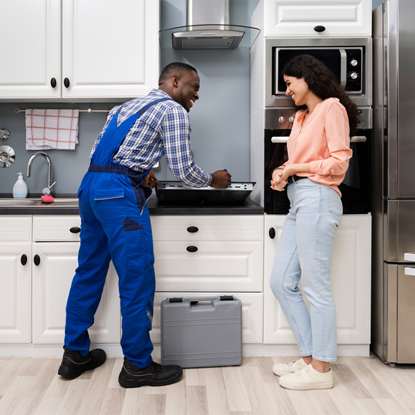 can you provide an estimate for cooktop repair before beginning any work in Shannon City IA